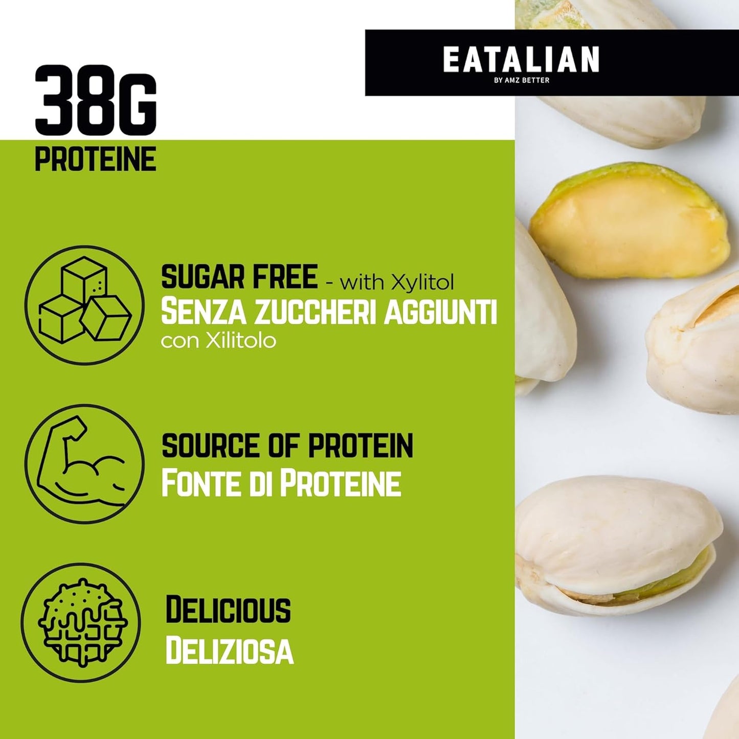 Crunchy Pistachio Protein