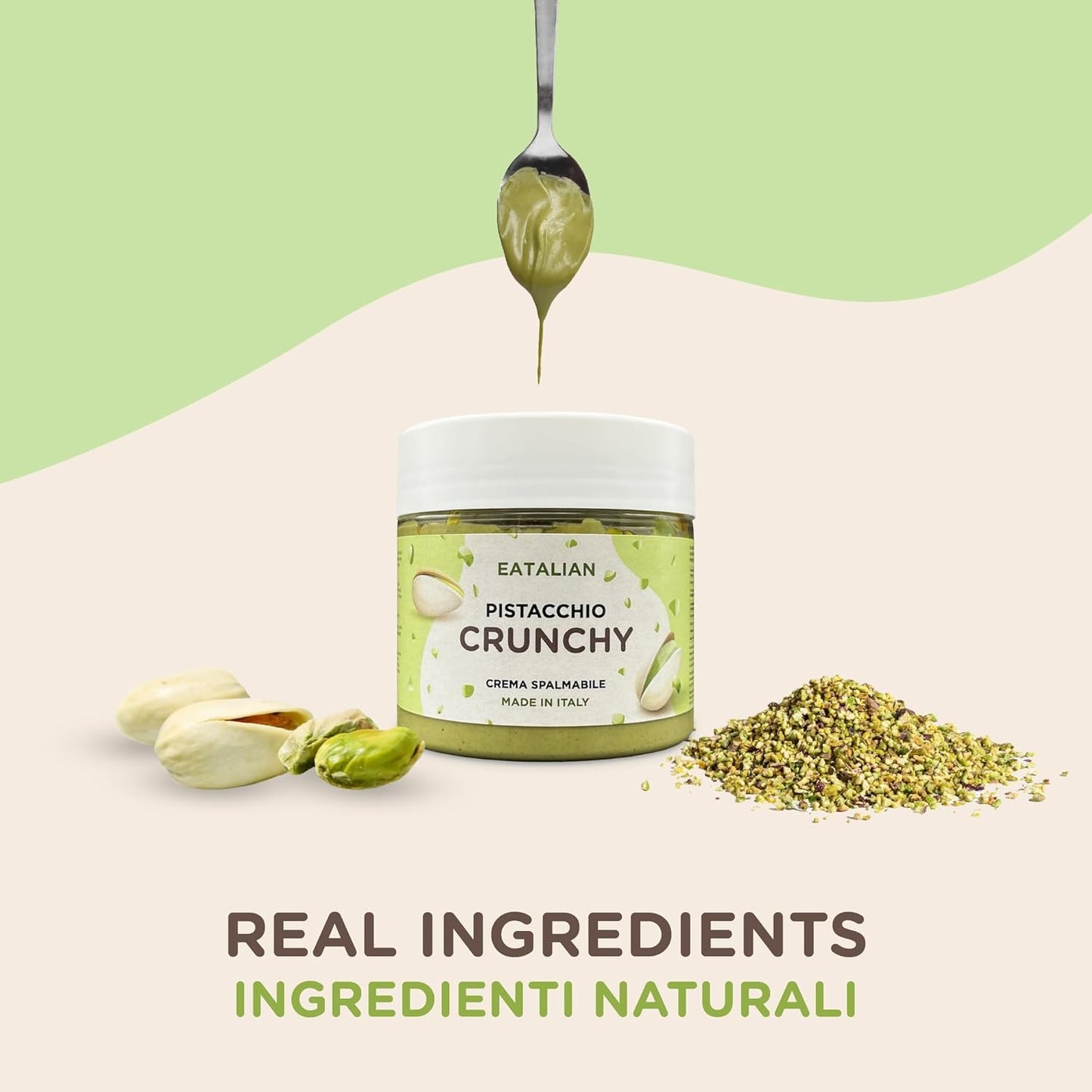 Pistachio Crunchy Spread Cream