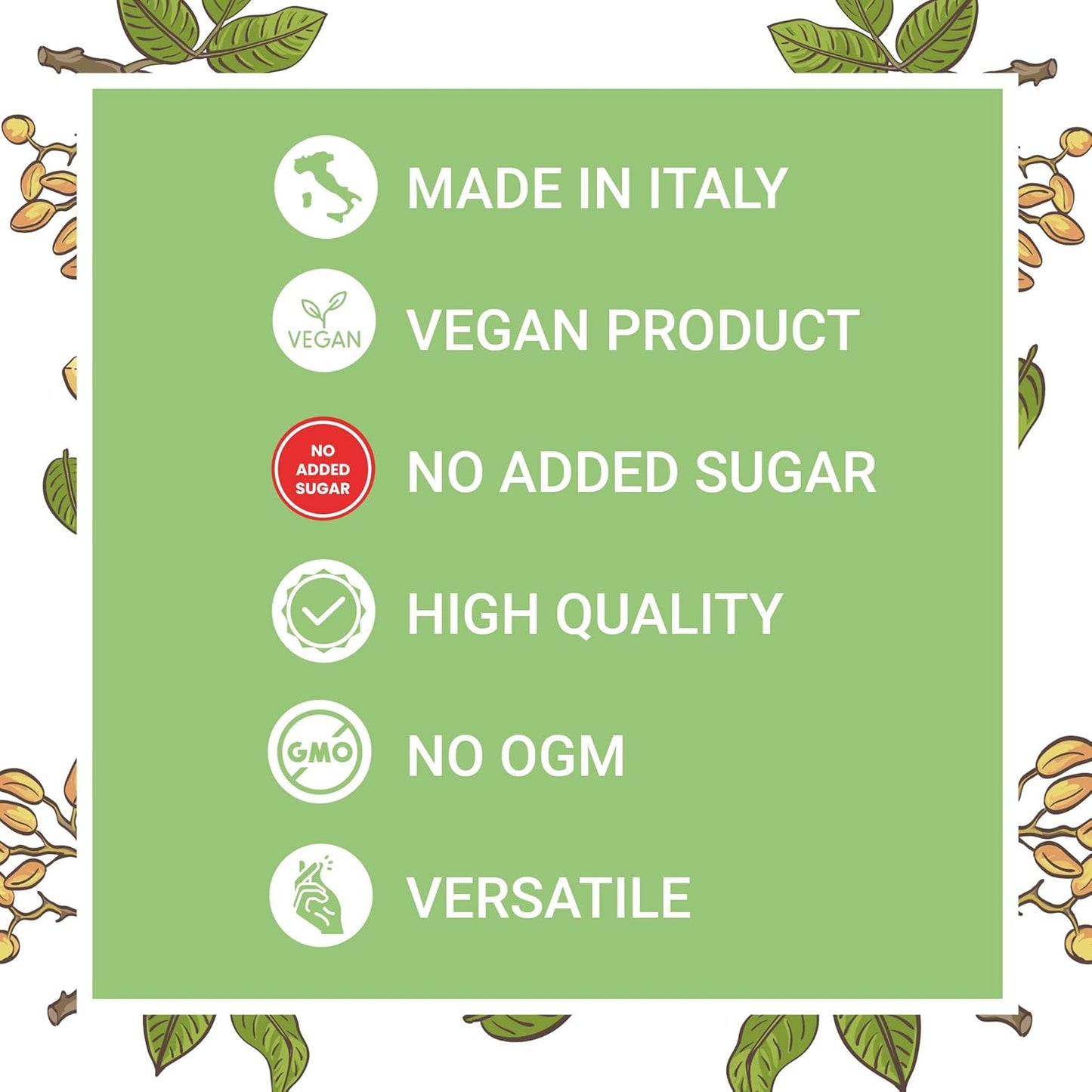 Sugar-Free Vegan Pistachio