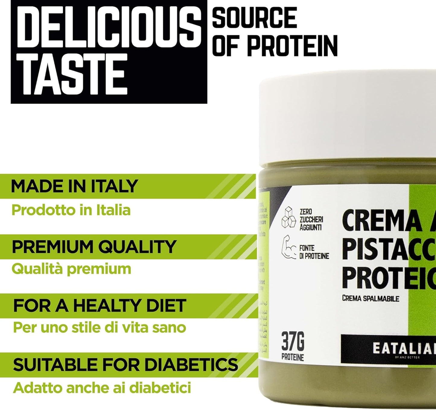 Pistachio Protein Cream