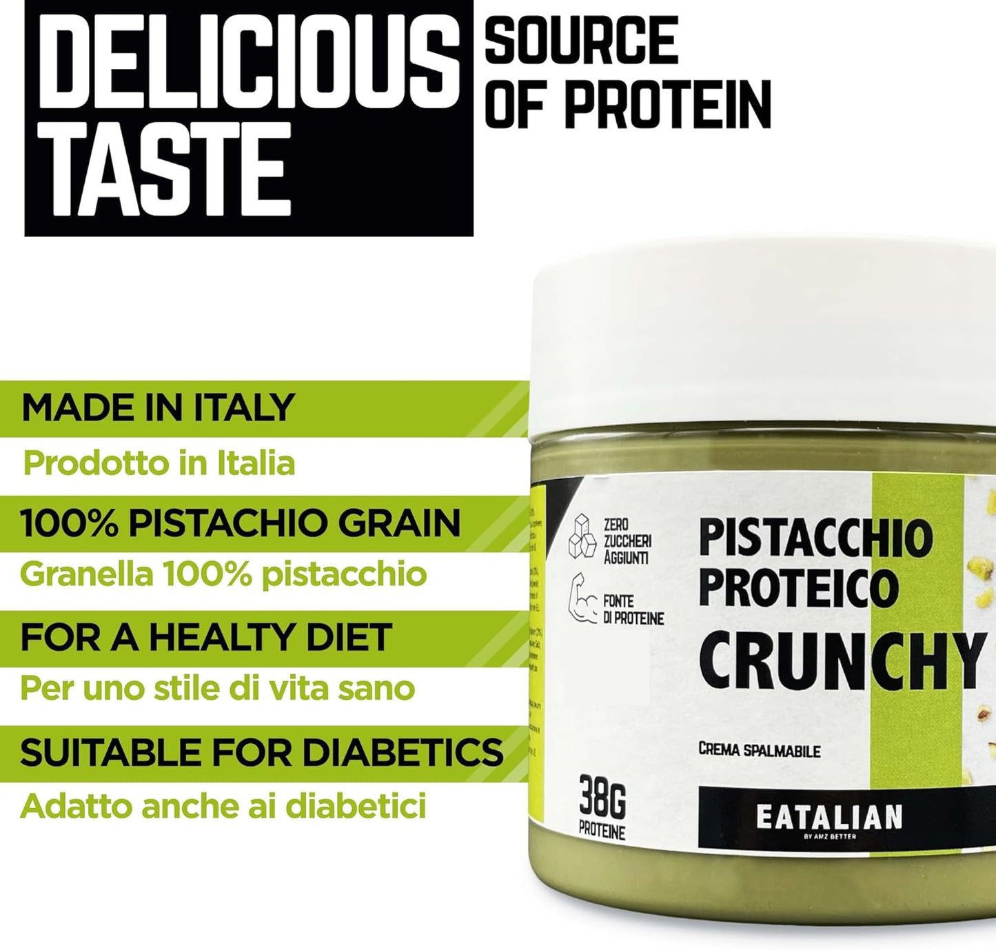 Crunchy Pistachio Protein